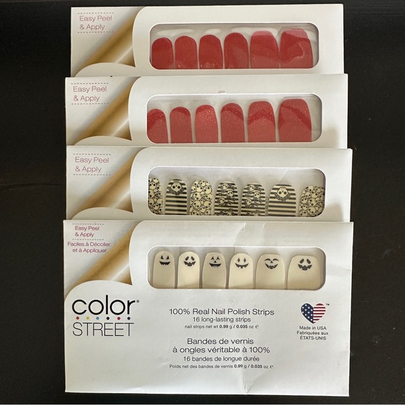 Color Street Halloween / Day of the Dead Nail Strip Bundle Retired - Picture 2 of 12